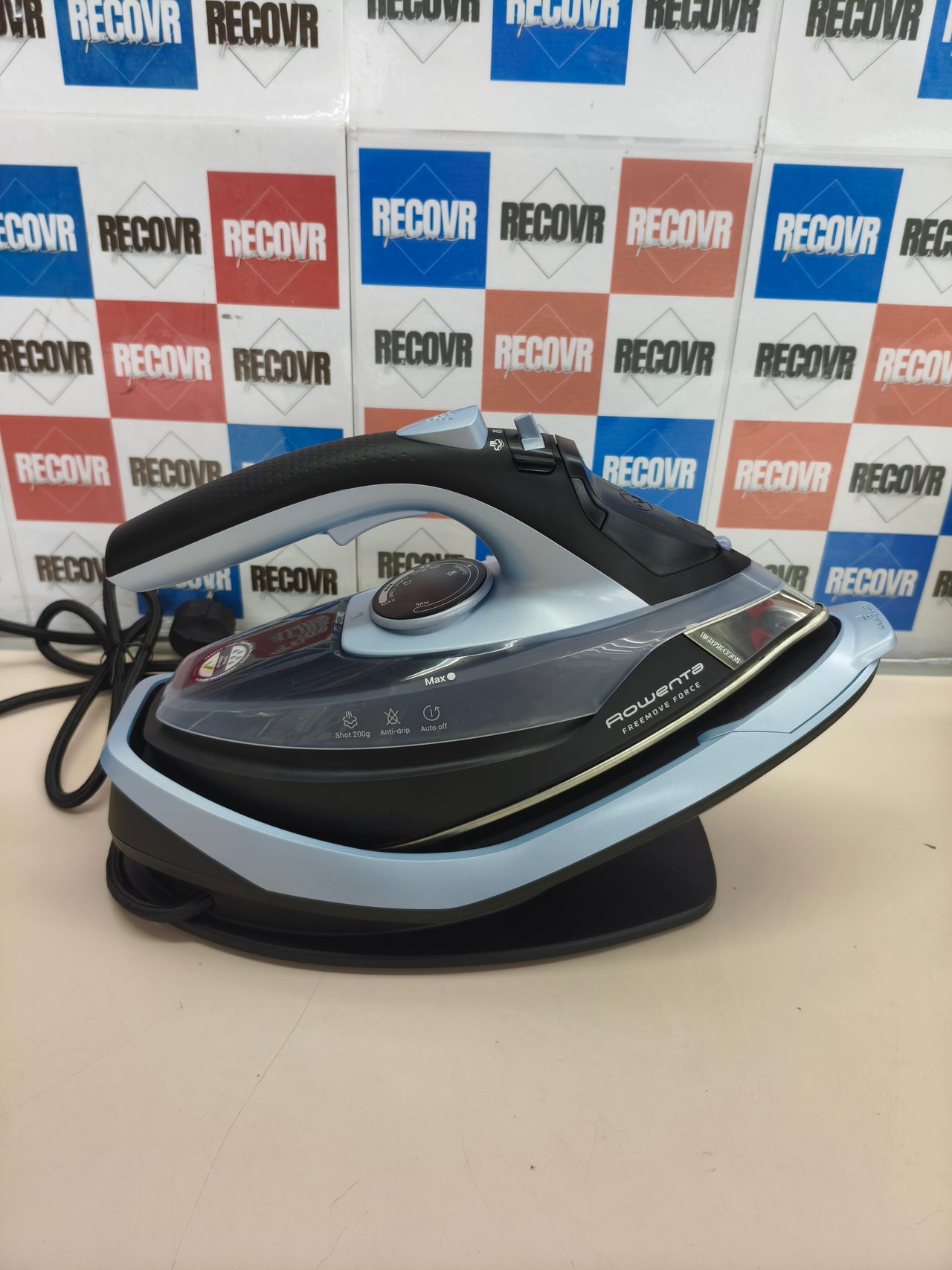 Plancha de vapor sin cable de 2600 W