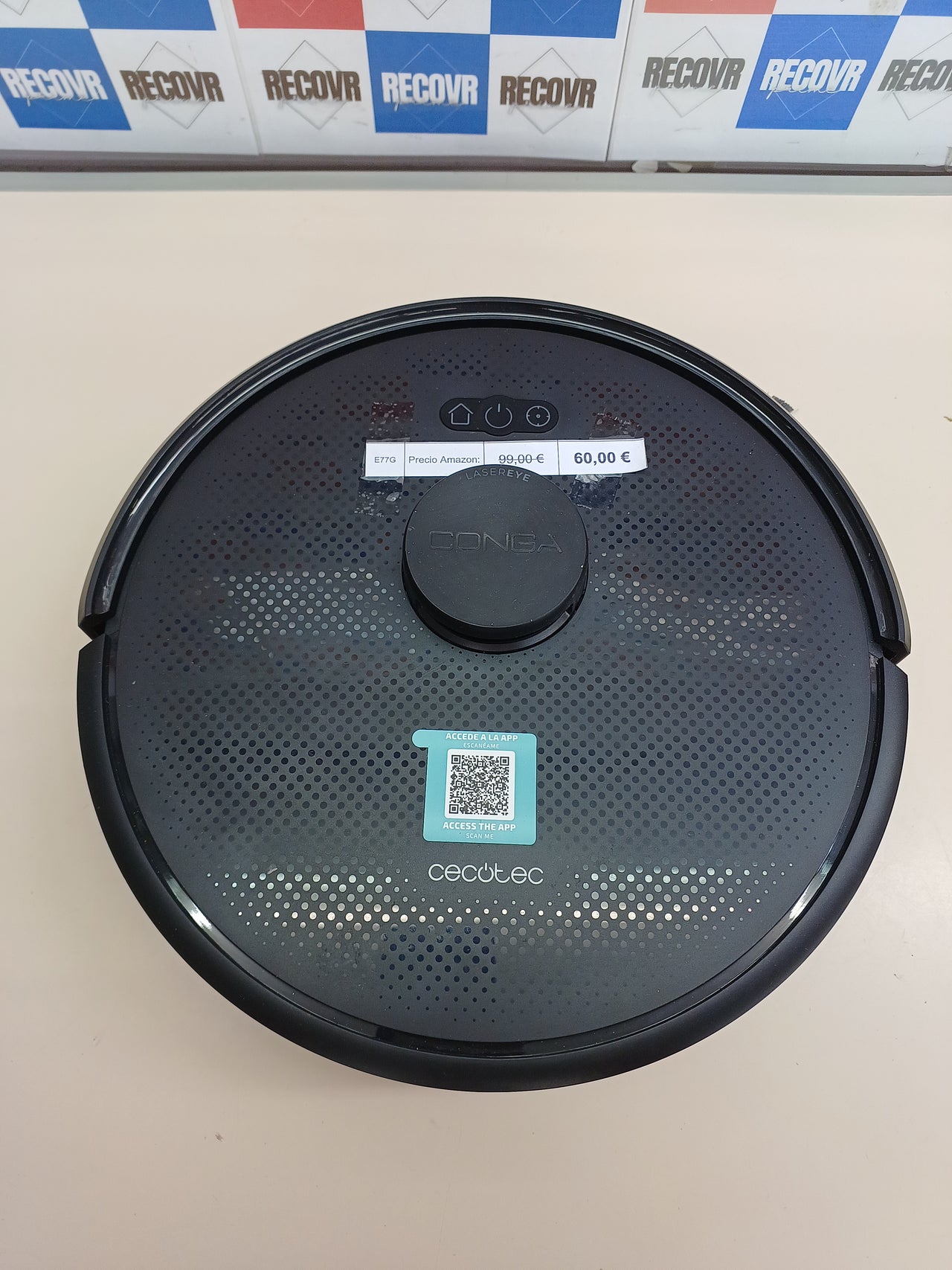 Robot Aspirador Cecotec Conga M50 X-Treme 5000Pa