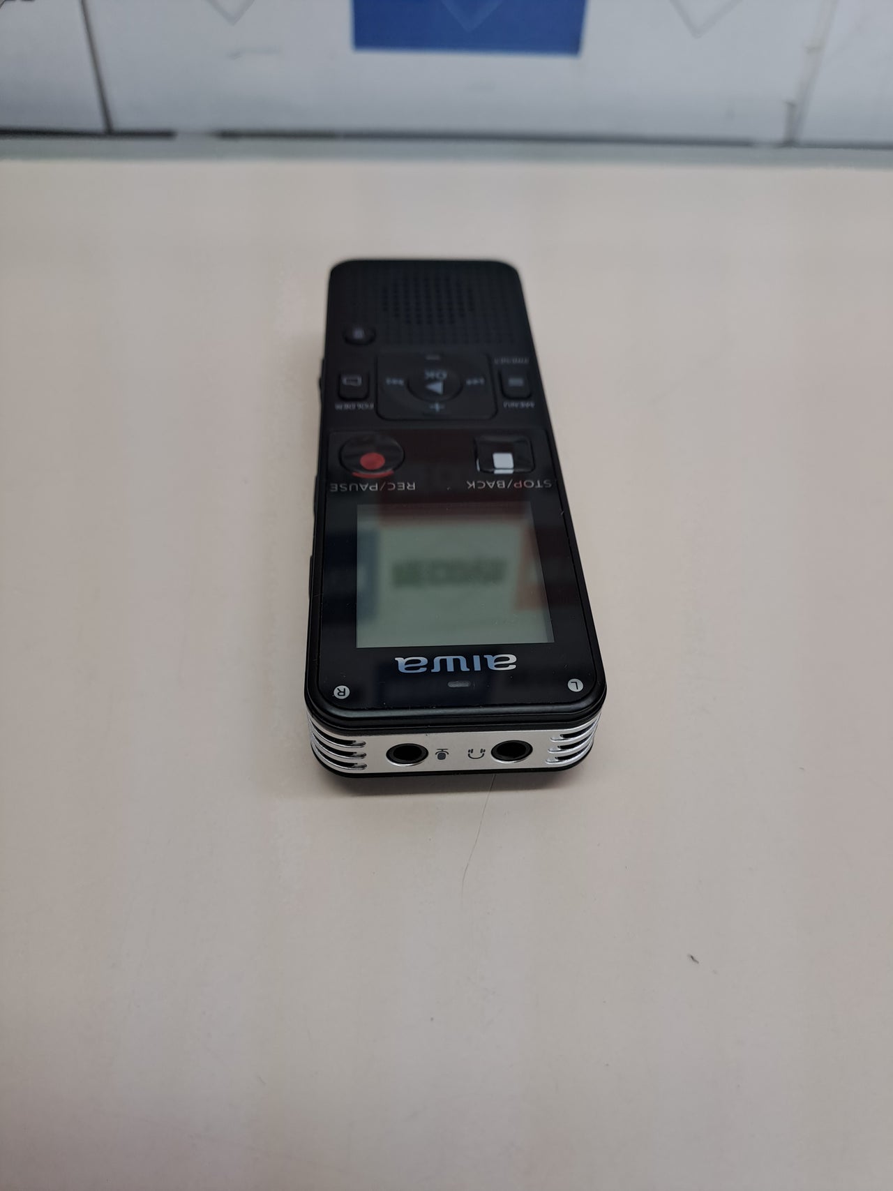 Grabadora de voz digital 16GB micrófono estéreo AIWA
