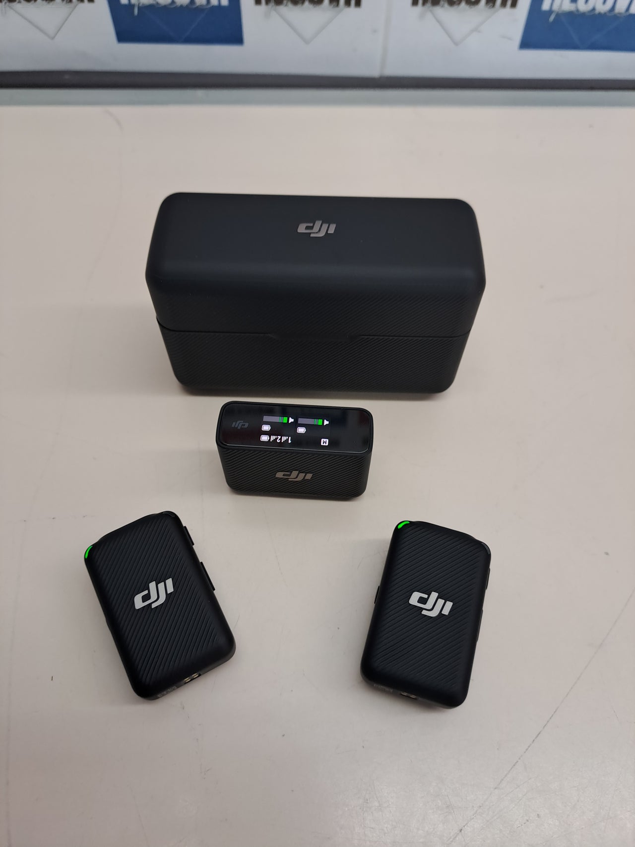 DJI Mic micrófono inalámbrico  2 TX + 1 RX con estuche de carga