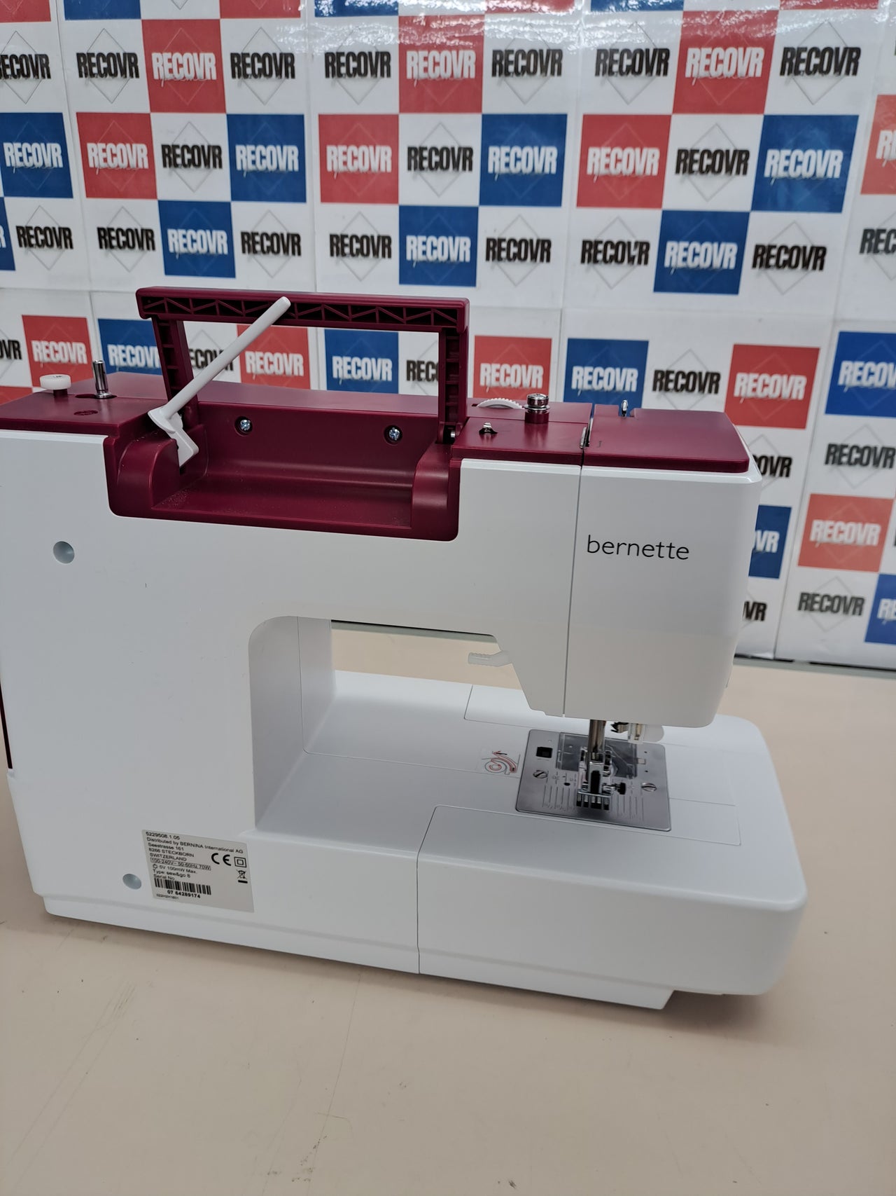 Máquina de coser Bernette para patchwork