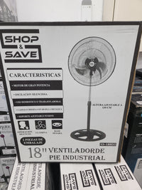 Ventilador de Pie Industrial 18
