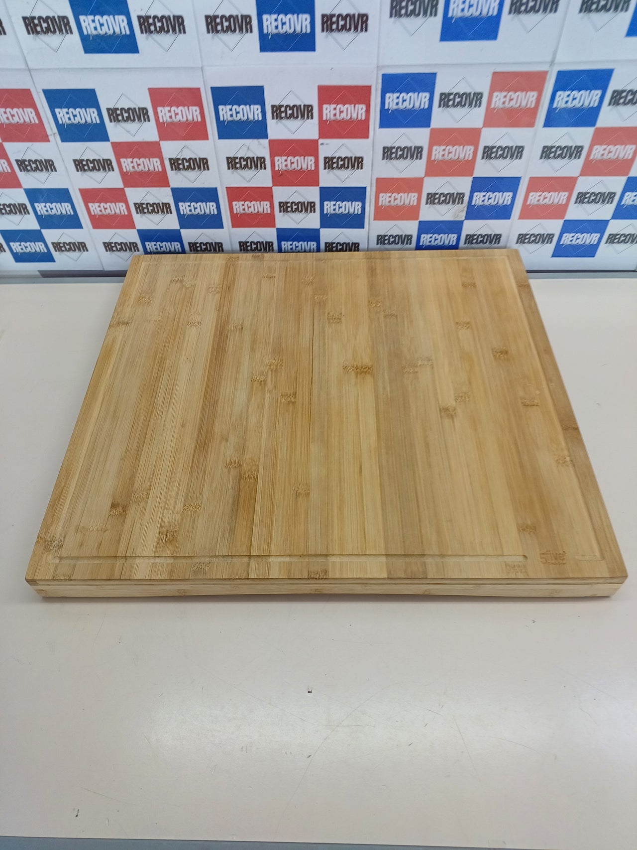 Tabla cubre cocina bambú 3 en 1 52x58 5five