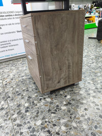 Escritorio BAKAJI 120x50 cm roble