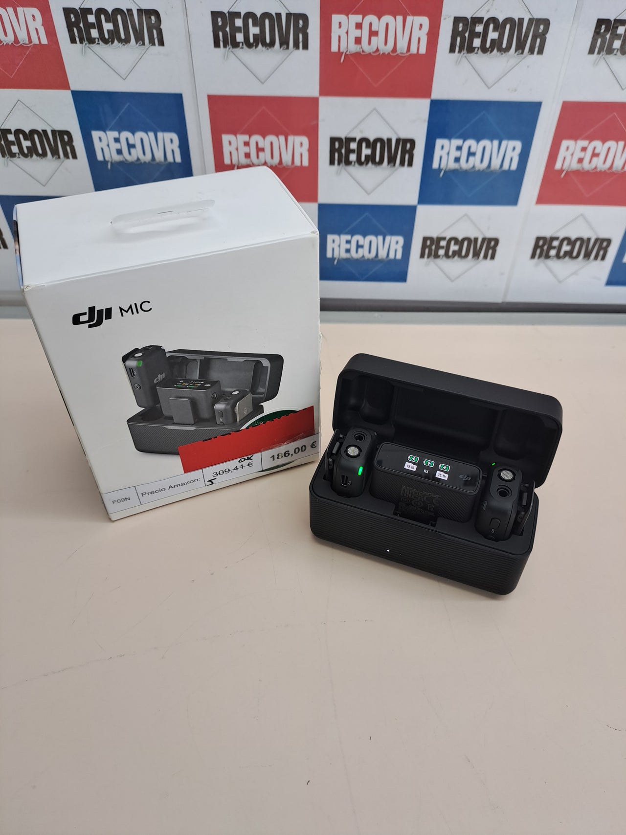 DJI Mic micrófono inalámbrico  2 TX + 1 RX con estuche de carga