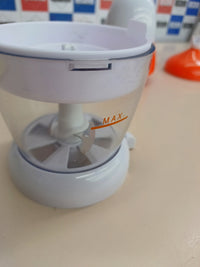 Rallador DeLonghi 200W Queso Blanco/Naranja