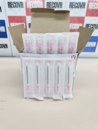 AGUJA DESECHABLE 1,2X40MM 18G ROSA 100UD KRUUSE