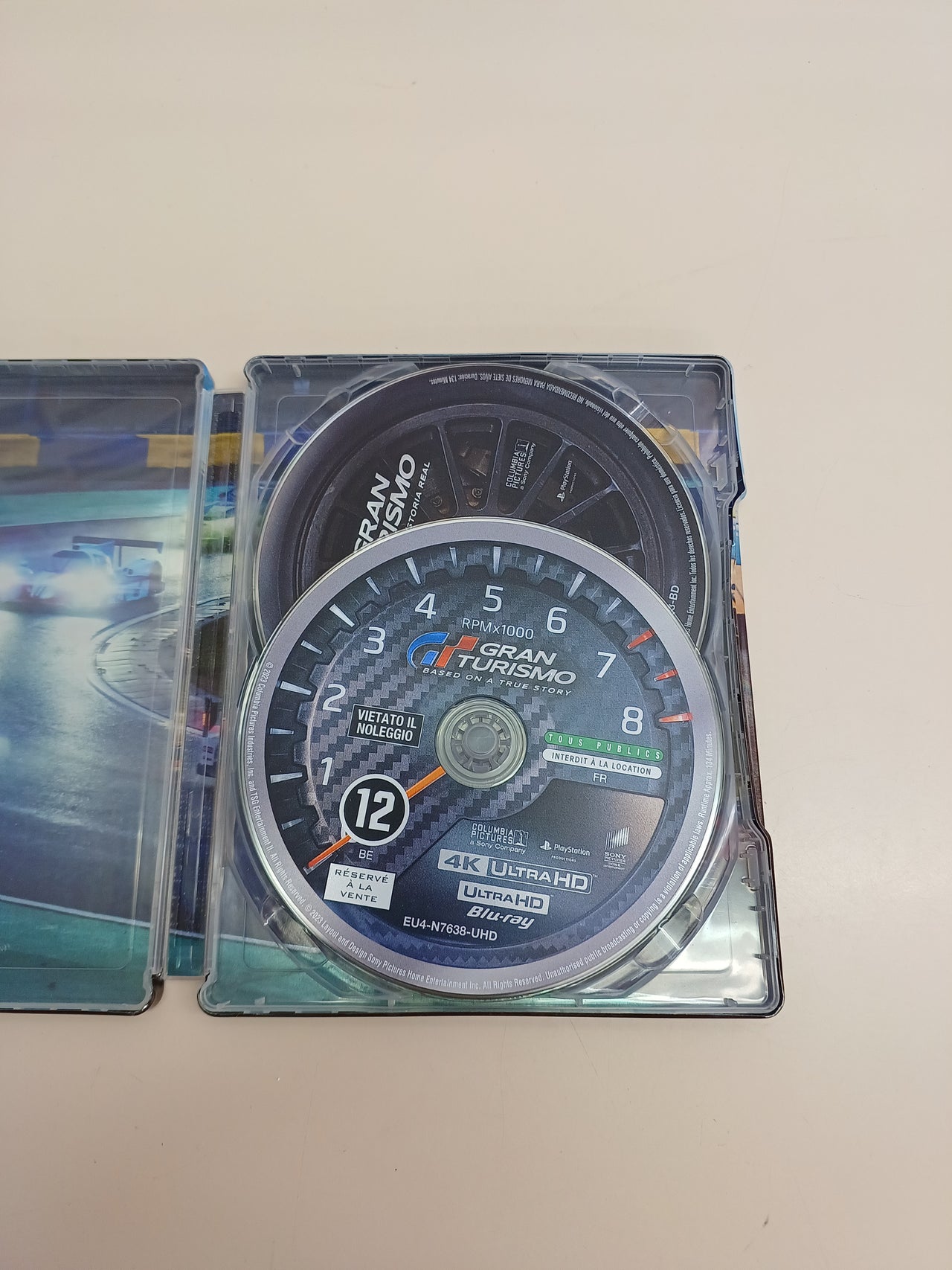 Gran Turismo Edición Especial Metálica 4K UHD + Blu-ray