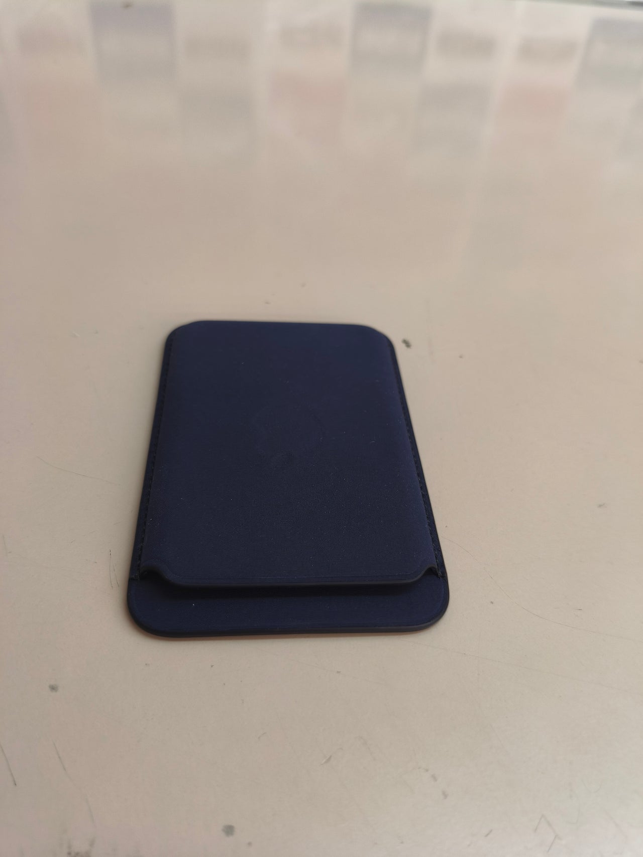 Apple Cartera MagSafe trenzada, púrpura noche