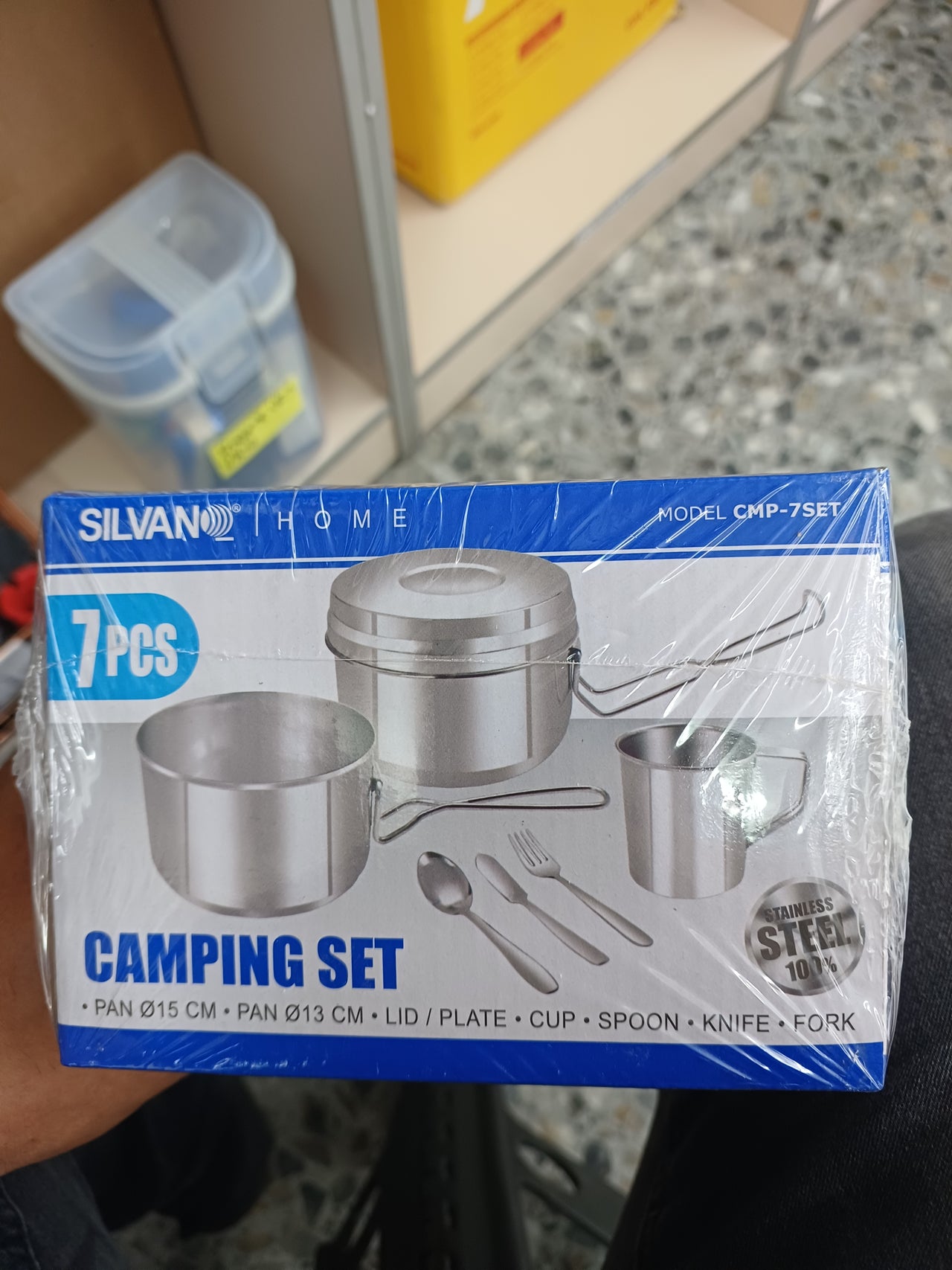 Camping set 7 piezas CMP-7SET