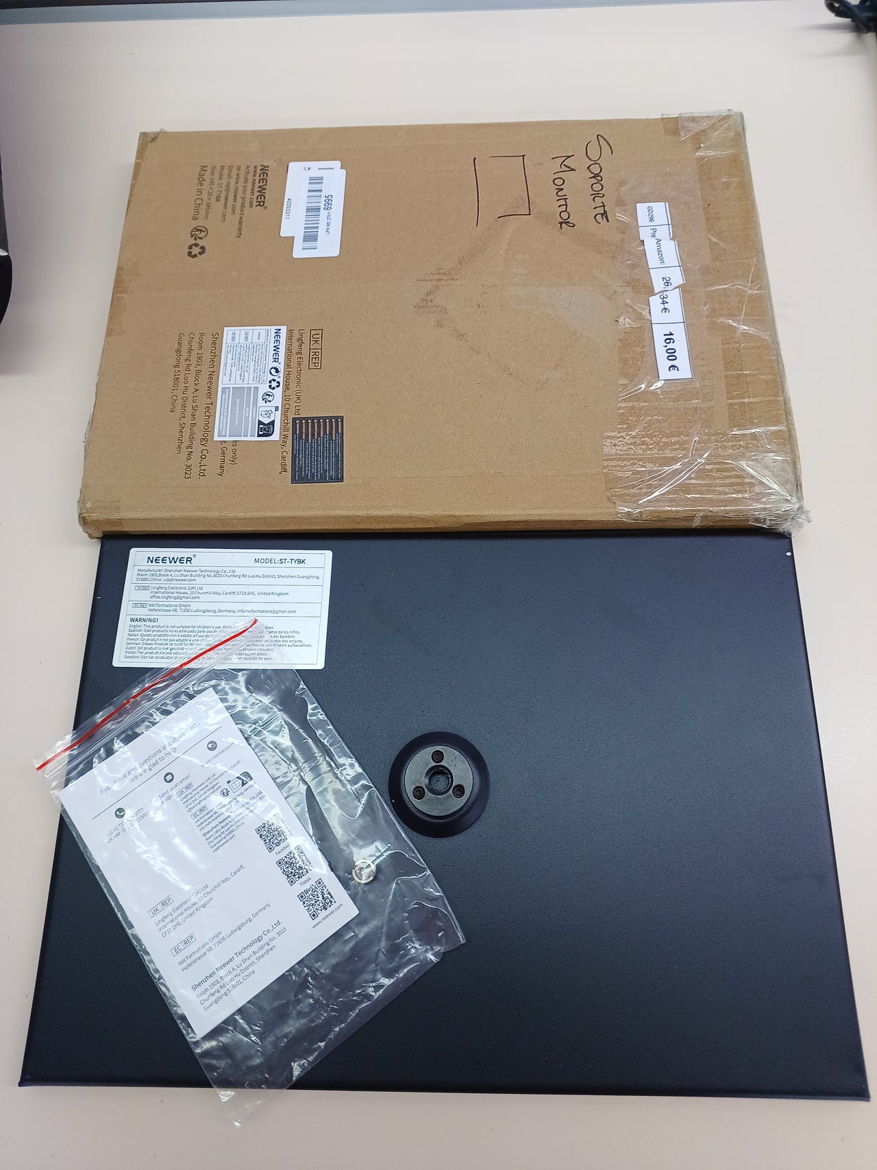 Soporte bandeja proyector/laptop trípode Neewer