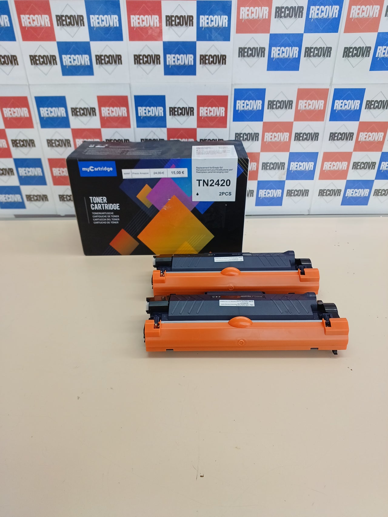 Toner tinta negra TN2420 TN 2420 Compatible con Brother