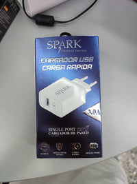 Cargador de carga rápida USB, 3.0A SPARK