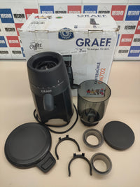 Graef CM702EU - Molinillo de café (128 W), color negro mate