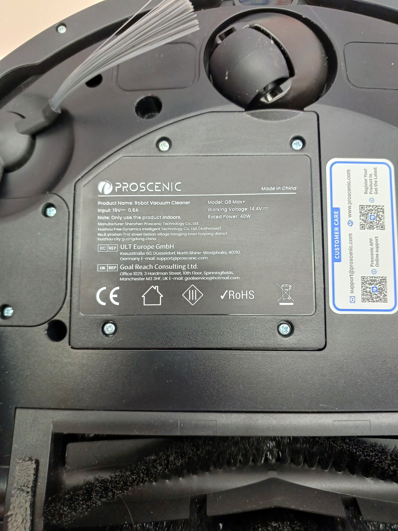 Robot Aspirador Proscenic Q8 MAX+ 8000Pa Base 3L