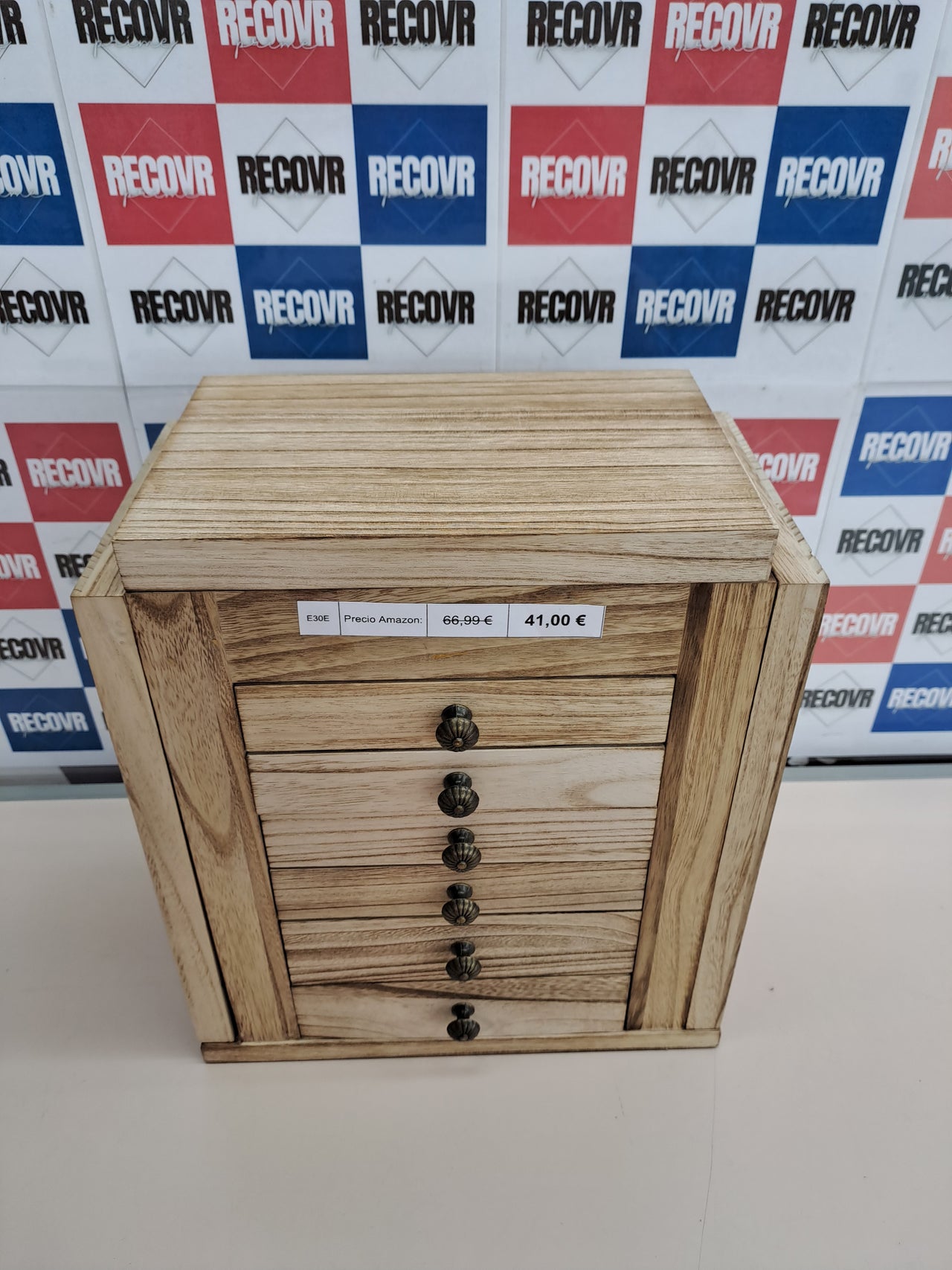 Joyero grande madera 7 capas con espejo – ProCase