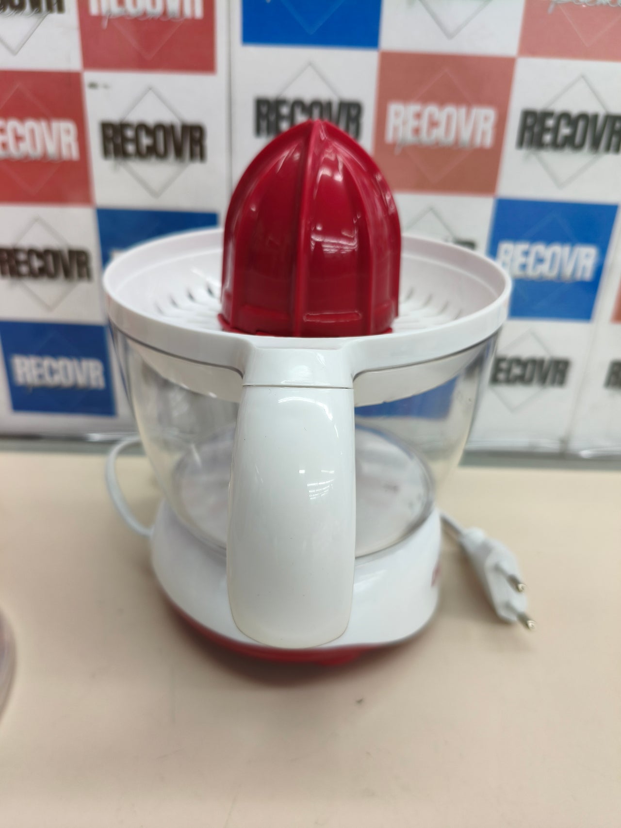 Girmi Sr02 Prensa De Cítricos Eléctricos 0,7 L 25 W Rojo, Blanco