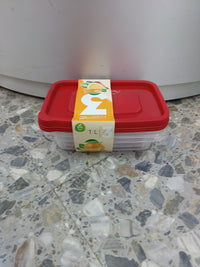 Set de Tapers, 3und, capacidad de 1L, BPA Free
