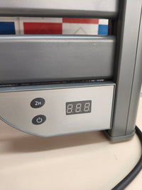 Cecotec Ready Warm 9050, toallero eléctrico 500W, IP24, gris