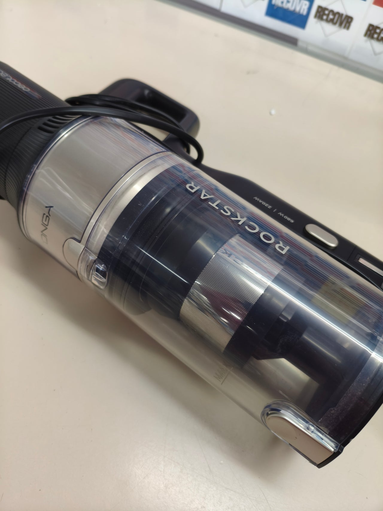 Aspiradora escoba Cecotec Conga Rockstar 5500 Hurricane Station Flex 220AW