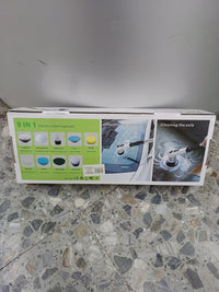 Cepillo de limpieza eléctrico, carga rápida en 3 horas, autonomía de hasta 90 minutos, potencia máxima de 25 W, múltiples cabezales de cepillo y limpieza inalámbrica