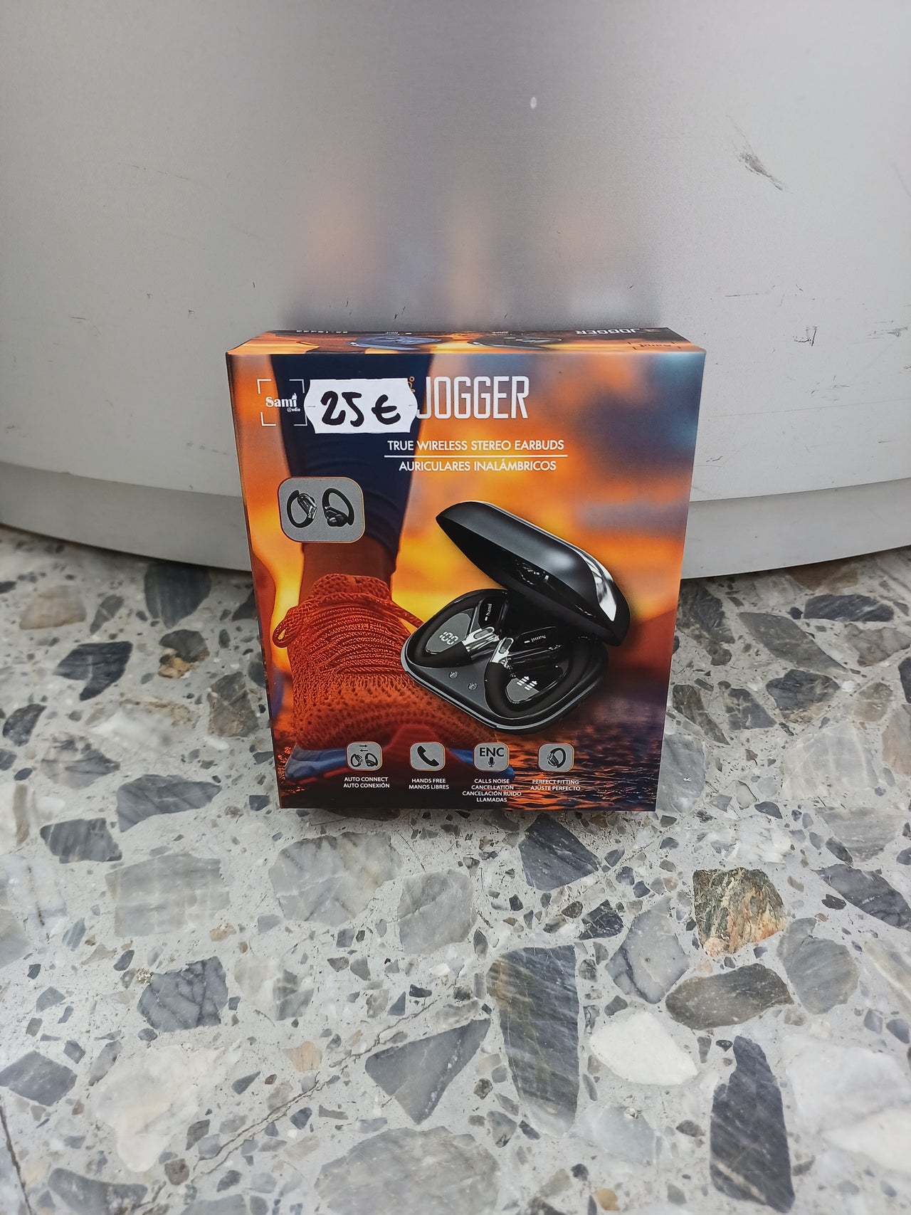 Auriculares Inalámbricos Jogger, para correr, Cancelación de ruido, autoconexión, TWS, Indicador de batería | Samiaudio