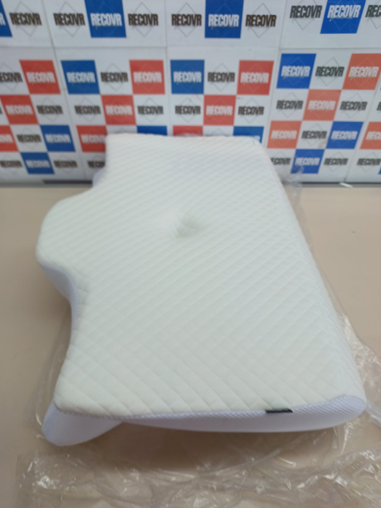 Almohada cervical ergonómica 2en1 espuma memoria HOMCA