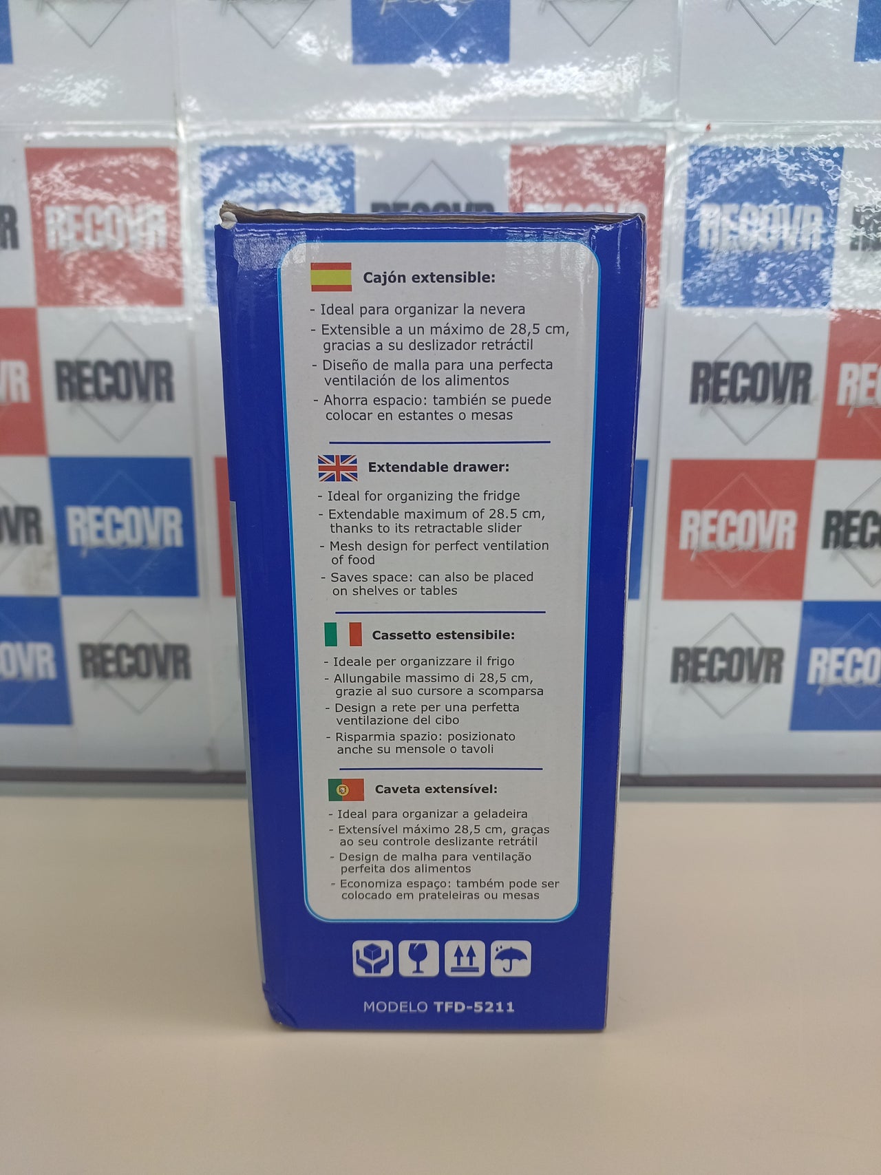 Cajón para nevera Extensible TFD-5211