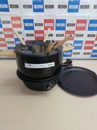Fondue eléctrica Bestron para 8 personas con 8 tenedores