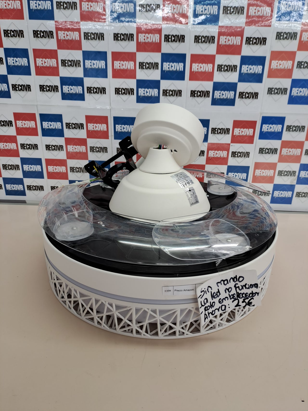 Ventilador techo LED 66W DC 6 vel. – mimotec