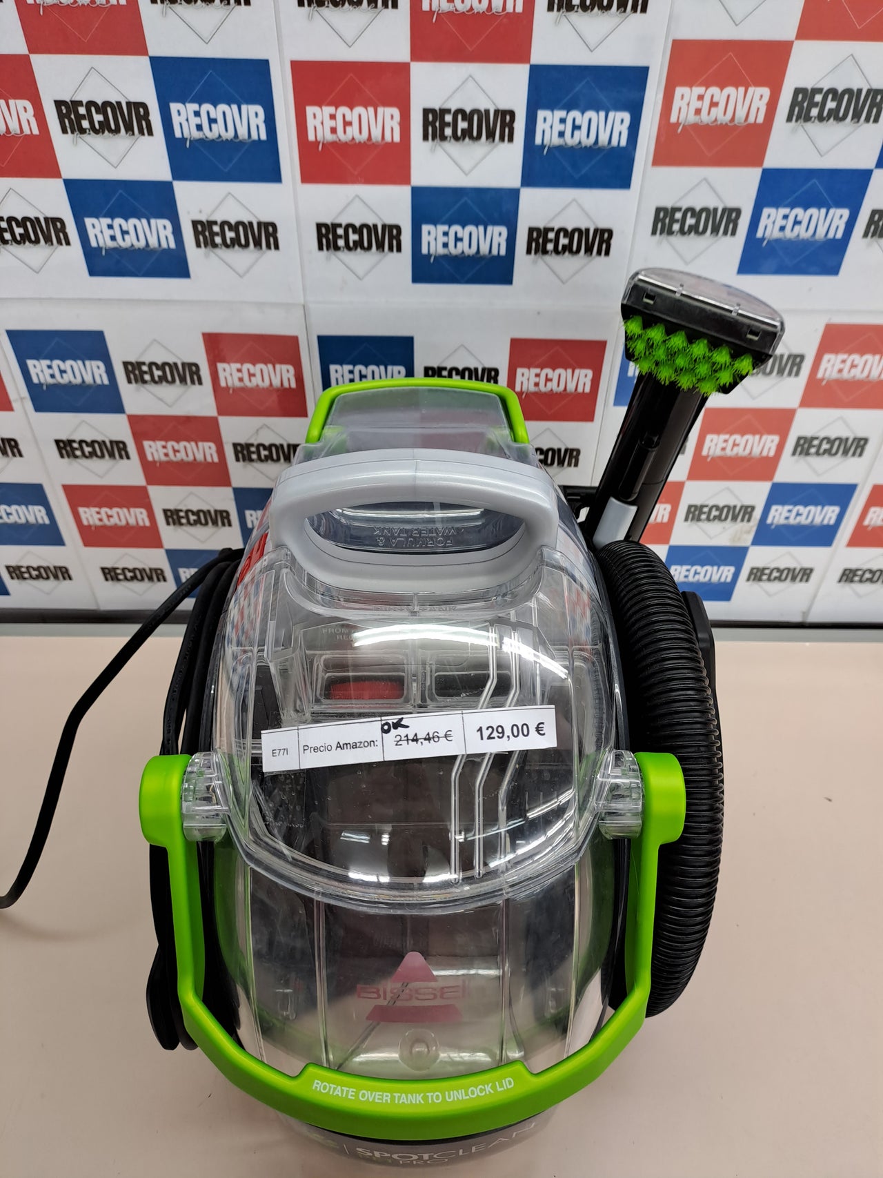 Limpiador tapicerías portátil 750 W – Bissell