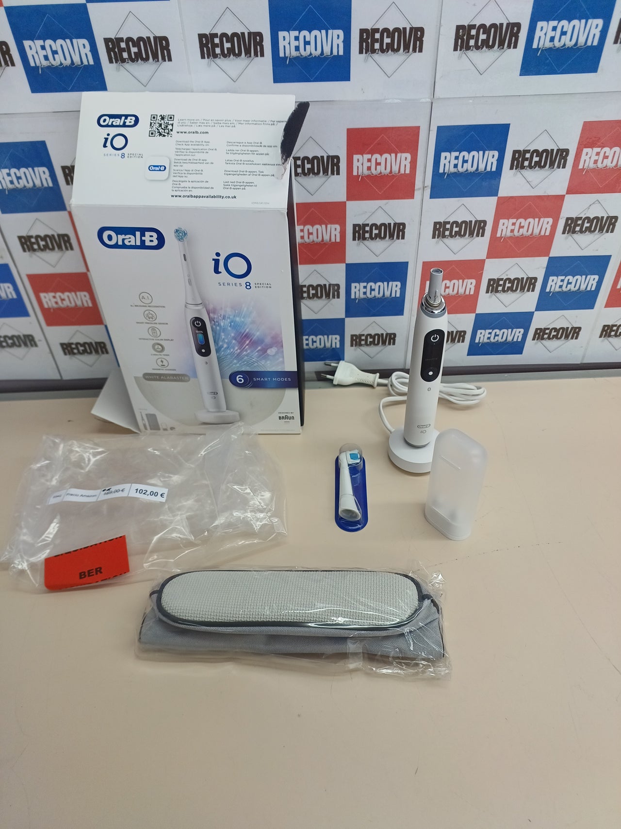 Cepillo eléctrico iO 8 pantalla color Braun Oral-B