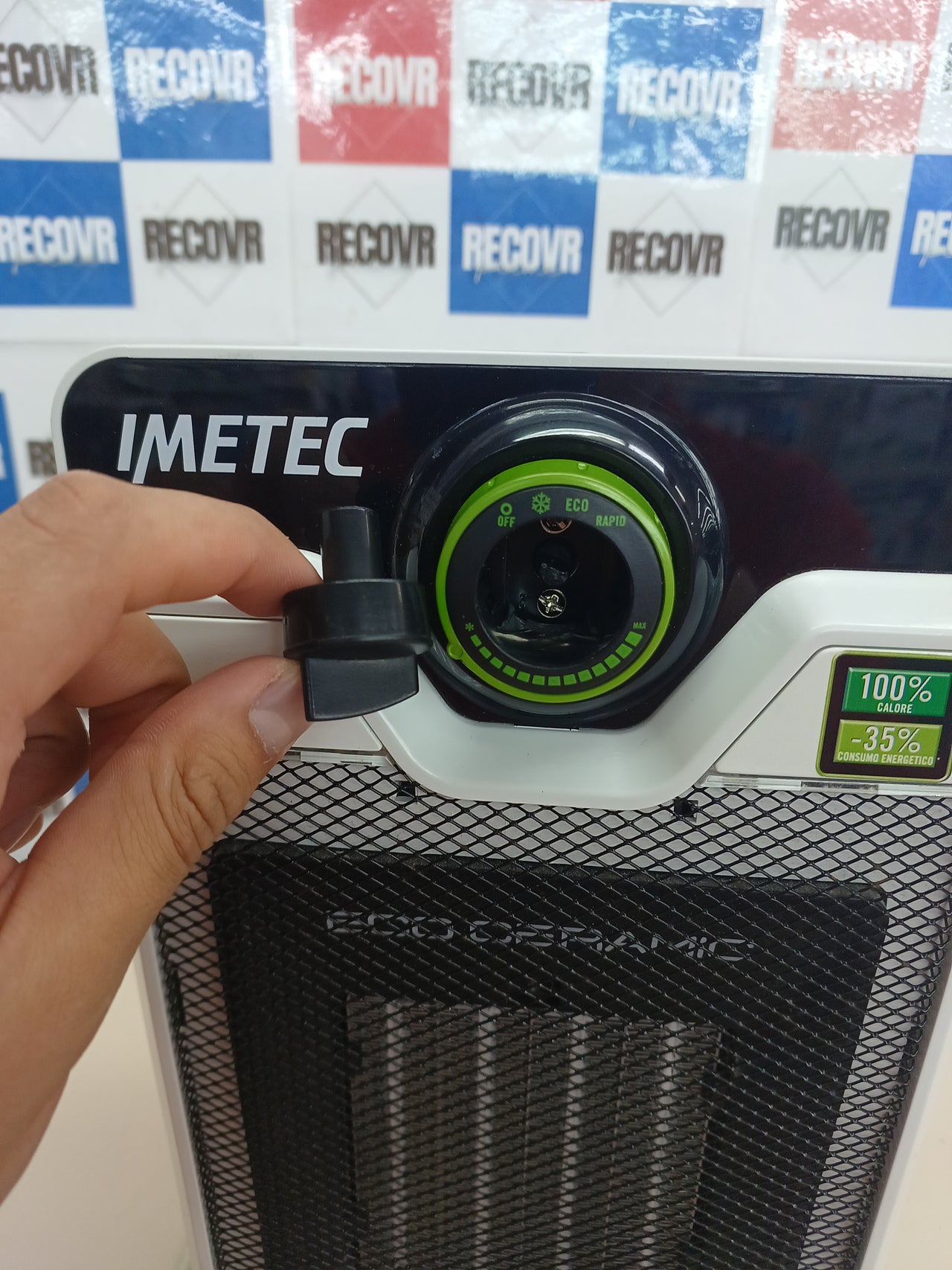 Calefactor cerámico 2200 W compacto – Imetec