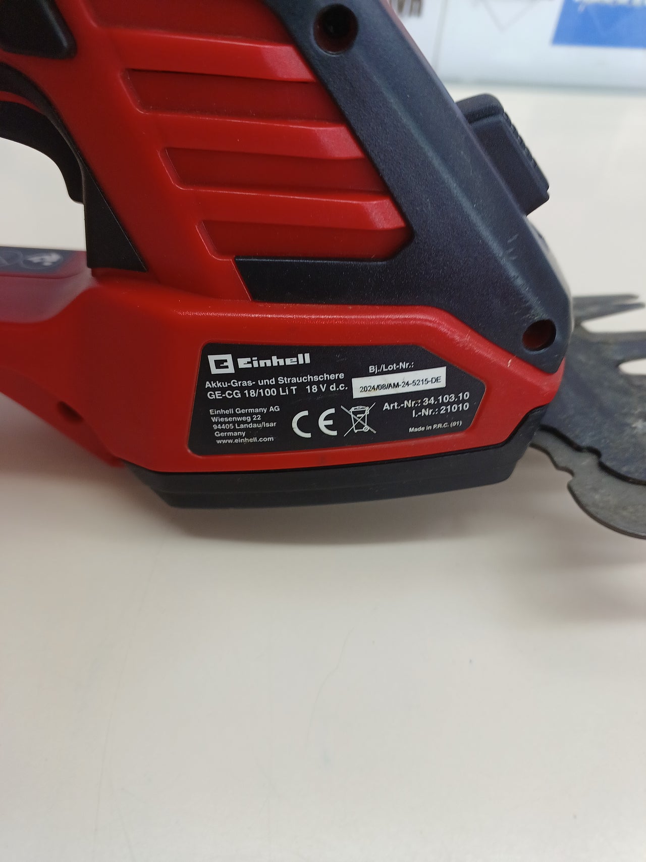 Tijeras Inalámbricas Einhell 18V Telescópicas