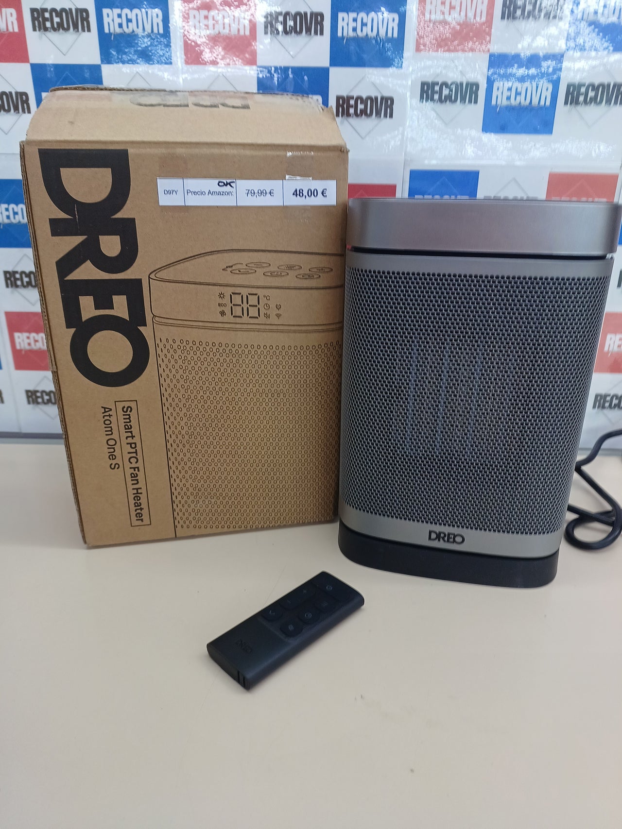 Calefactor inteligente 1500 W portátil WiFi Alexa/Google – Dreo
