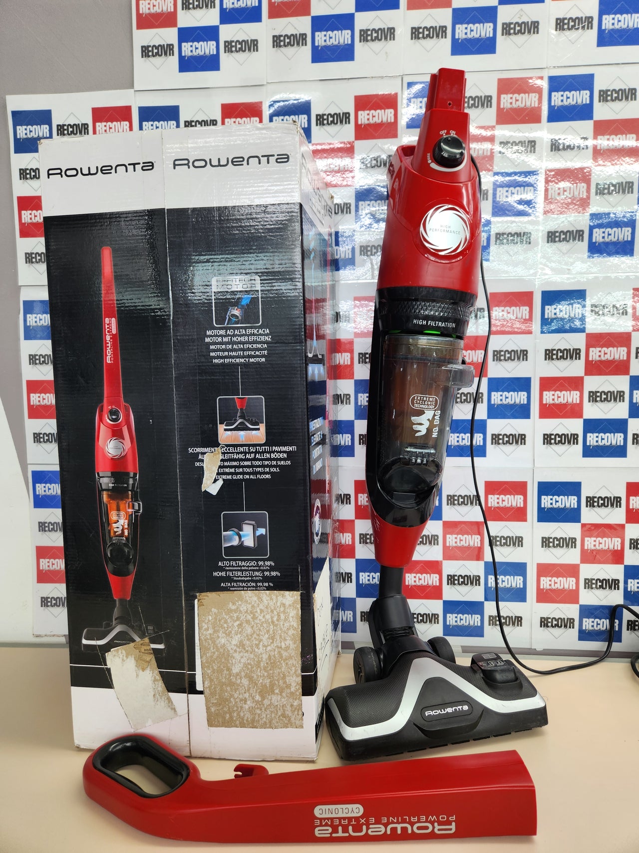 Aspiradora Eléctrica Rowenta Powerline Extreme 750W