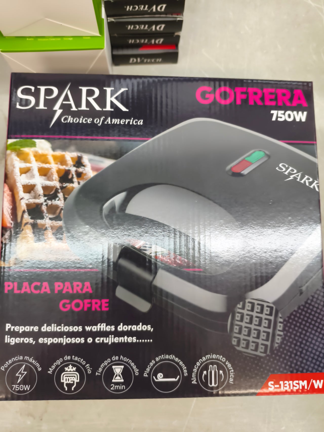 Gofrera Spark 750W