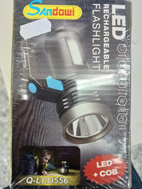 SANDOWI Led rechargeable flashlight Q-LED556