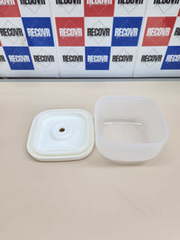 Recipiente 975 ml 20 x 20 x 10 cm para Vacío Guzzini  Blanco