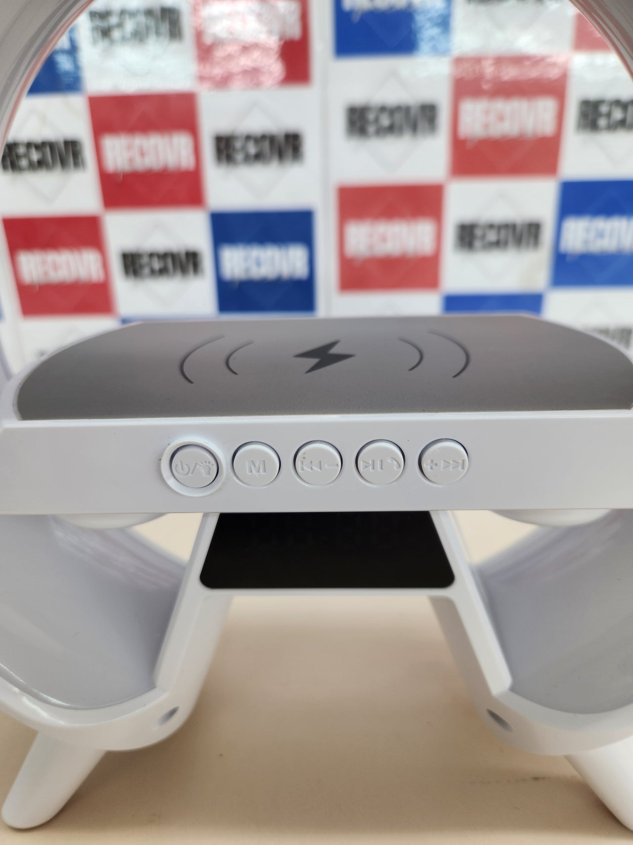 Lámpara nocturna LED multifunción Bluetooth carga inalámbrica HM-G6