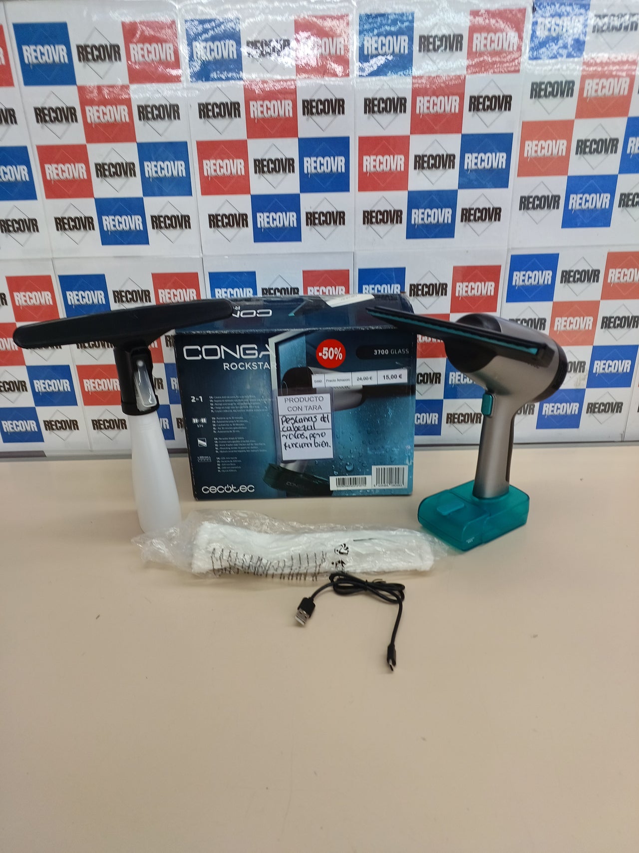 Limpiacristales 3 en 1 Conga 3700 – Cecotec
