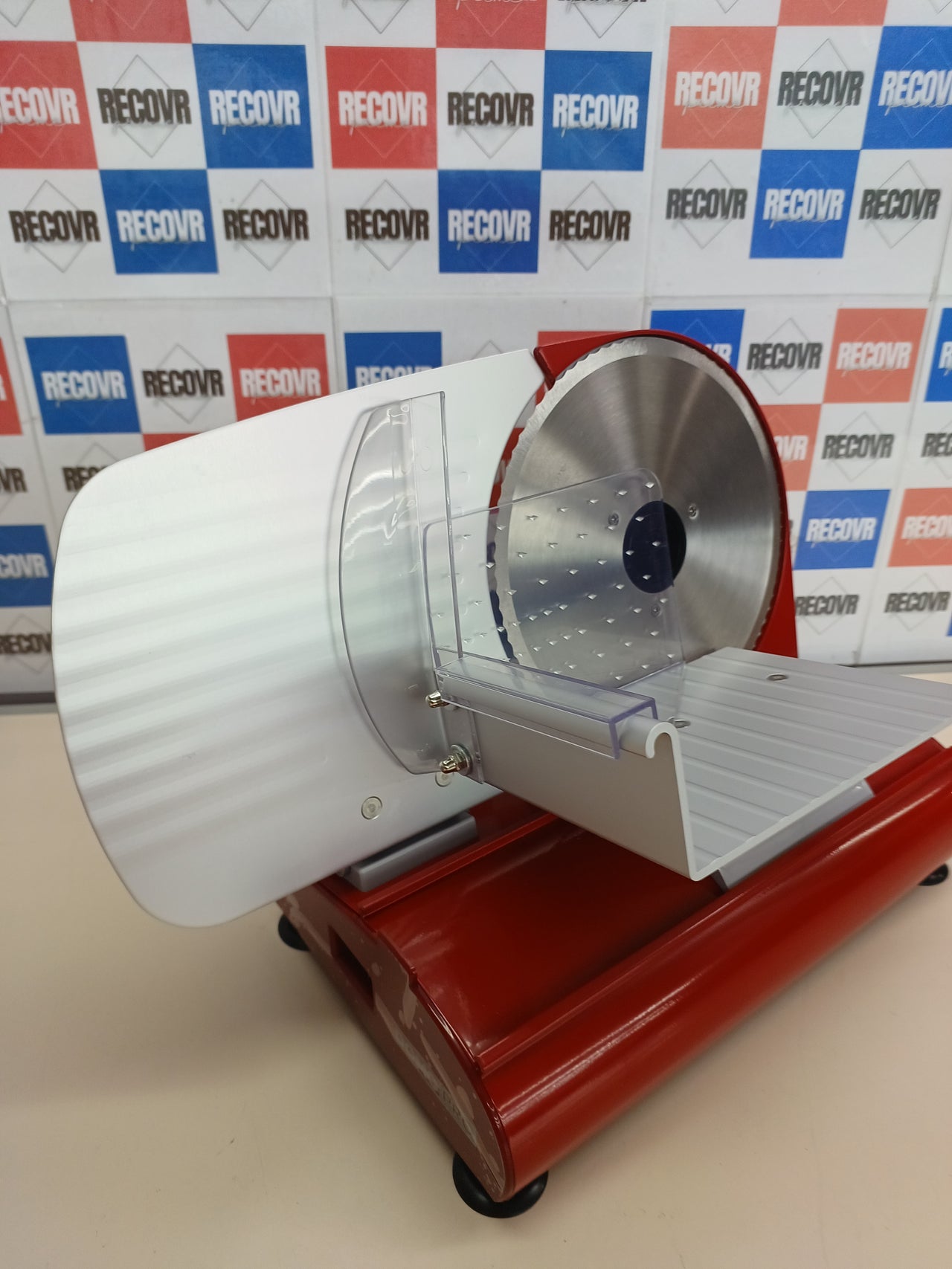 Cortador alimentos 200W rojo Domo Luxe Pro