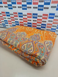 Colcha algodón 240x255 dorada Bassetti Ragusa