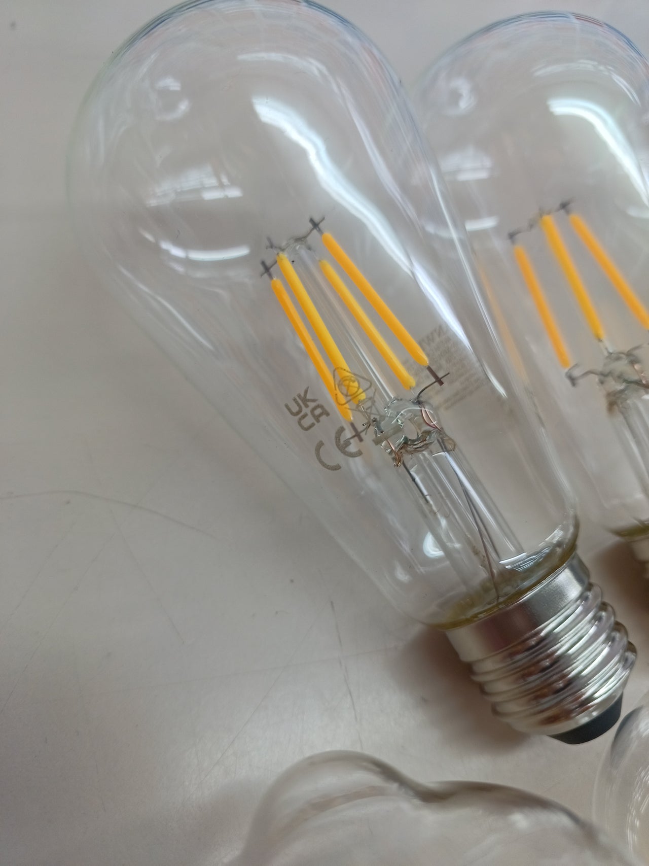 Bombillas LED Vintage ANWIO E27 ST64 4W (Pack 6)