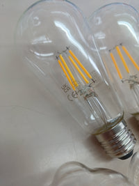 Bombillas LED Vintage ANWIO E27 ST64 4W (Pack 6)