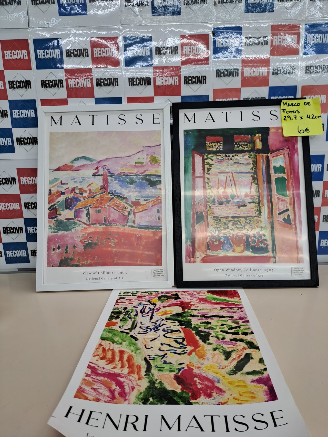 Set 3 láminas arte estilo Matisse A3 – Henri Matisse