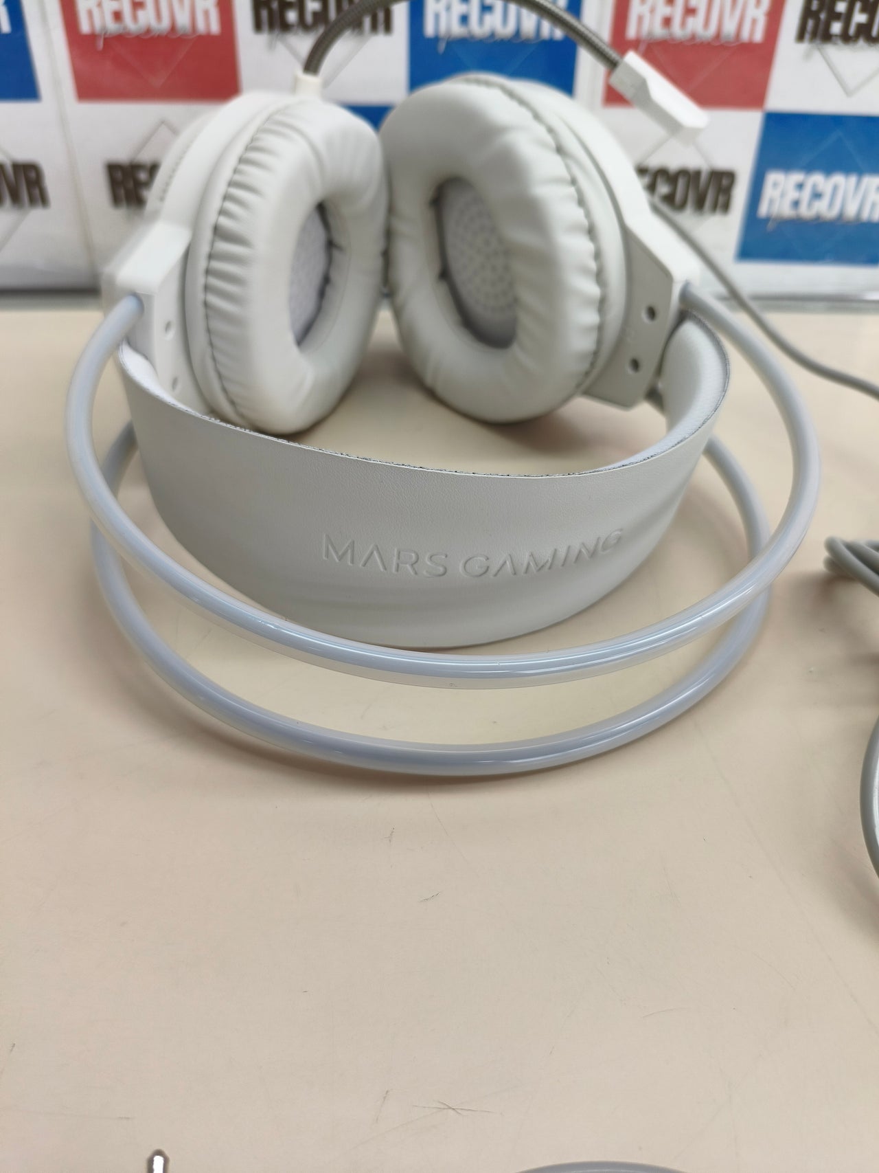 Auriculares Mars Gaming MH124 Blancos