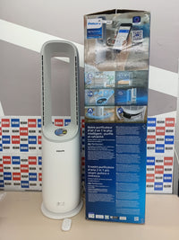 Purificador de Aire y Ventilador Inteligente, 70 m², Filtro HEPA, Alexa, App, Silencioso Philips Air Performer 2en1 AMF765/10