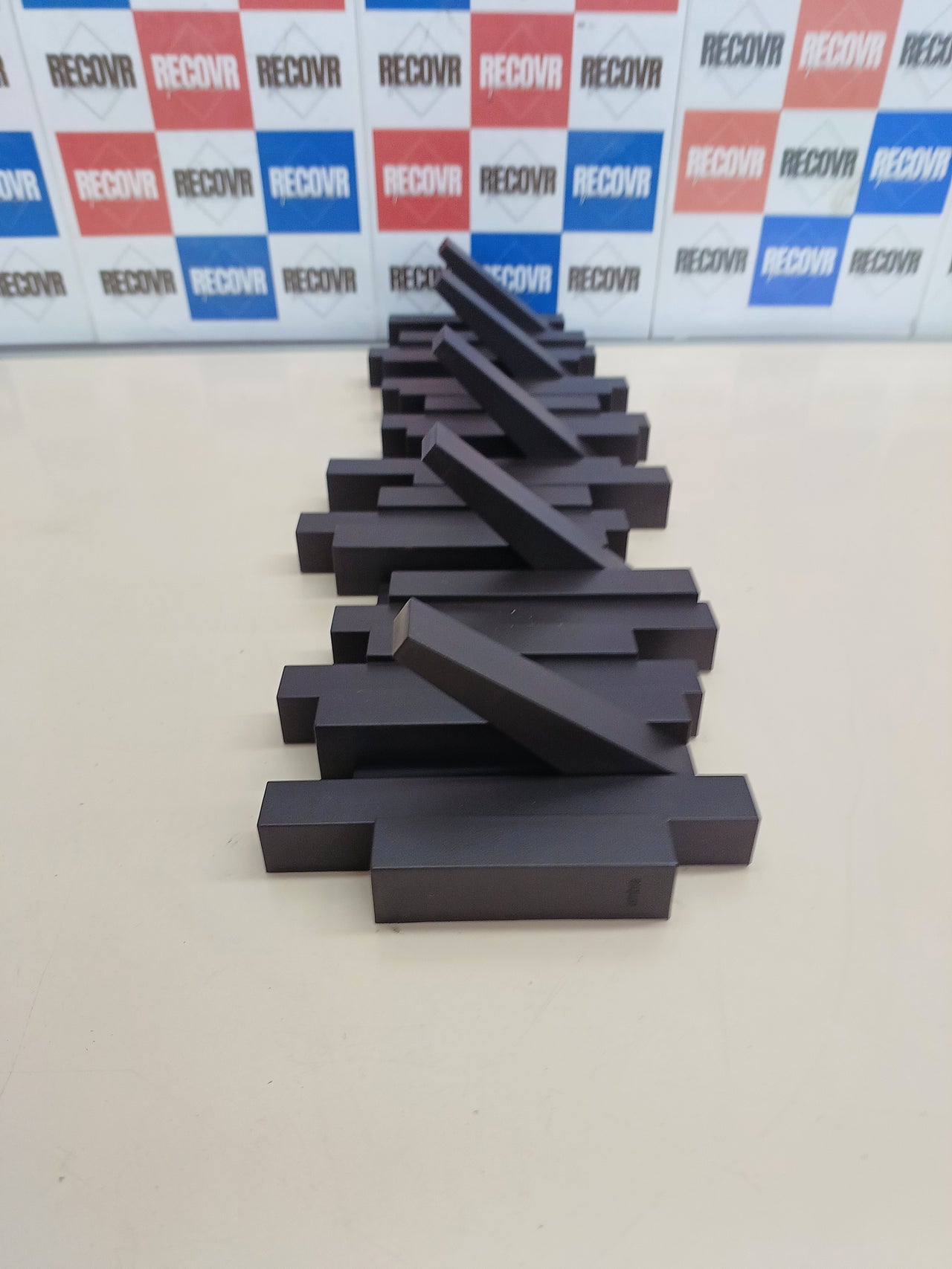 Perchero pared 5 ganchos móviles Umbra Espresso
