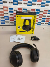 Corsair HS55 Core Wireless, auriculares gaming, micrófono, 15 m, carbono